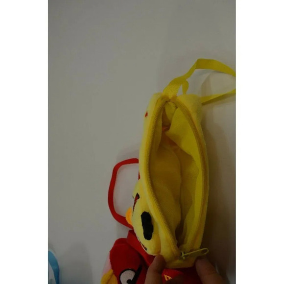 Angry Birds Plush Zipper Pouch Lot of 5 Miniature Carry  Bags Phone Case EX - Picture 7 of 9